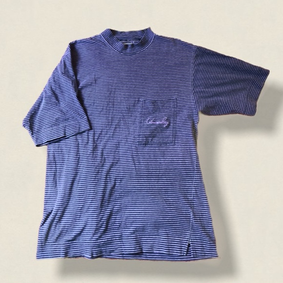 vintage Union Bay purple striped embroidery - Picture 3 of 6